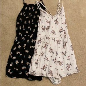 Two holister dress and romper